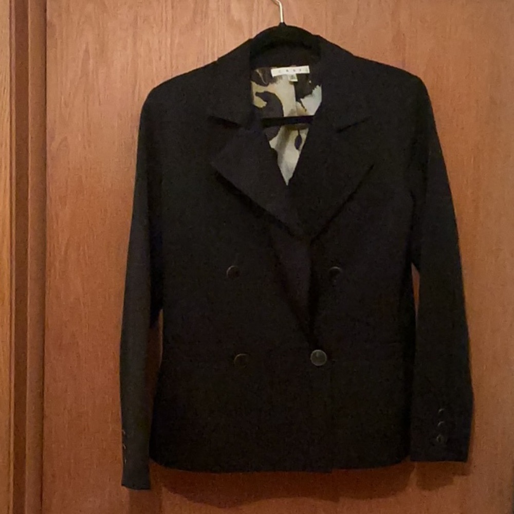 Cabi Black Double-Breasted Blazer